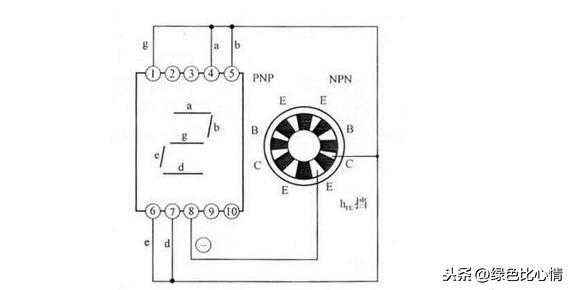 数码管引脚共阴和共阳极，检测