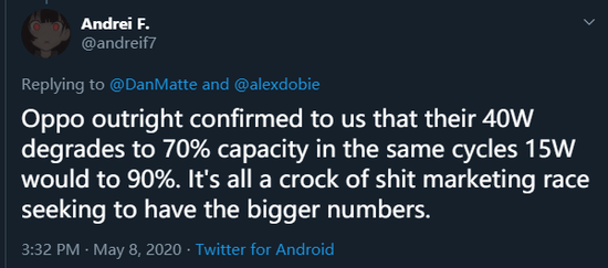 使用大功率充电器，会损伤手机电池寿命吗？