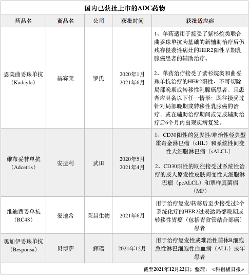 海外ADC药物接连获批 国产企业生存空间受挤压 已有企业被迫退场