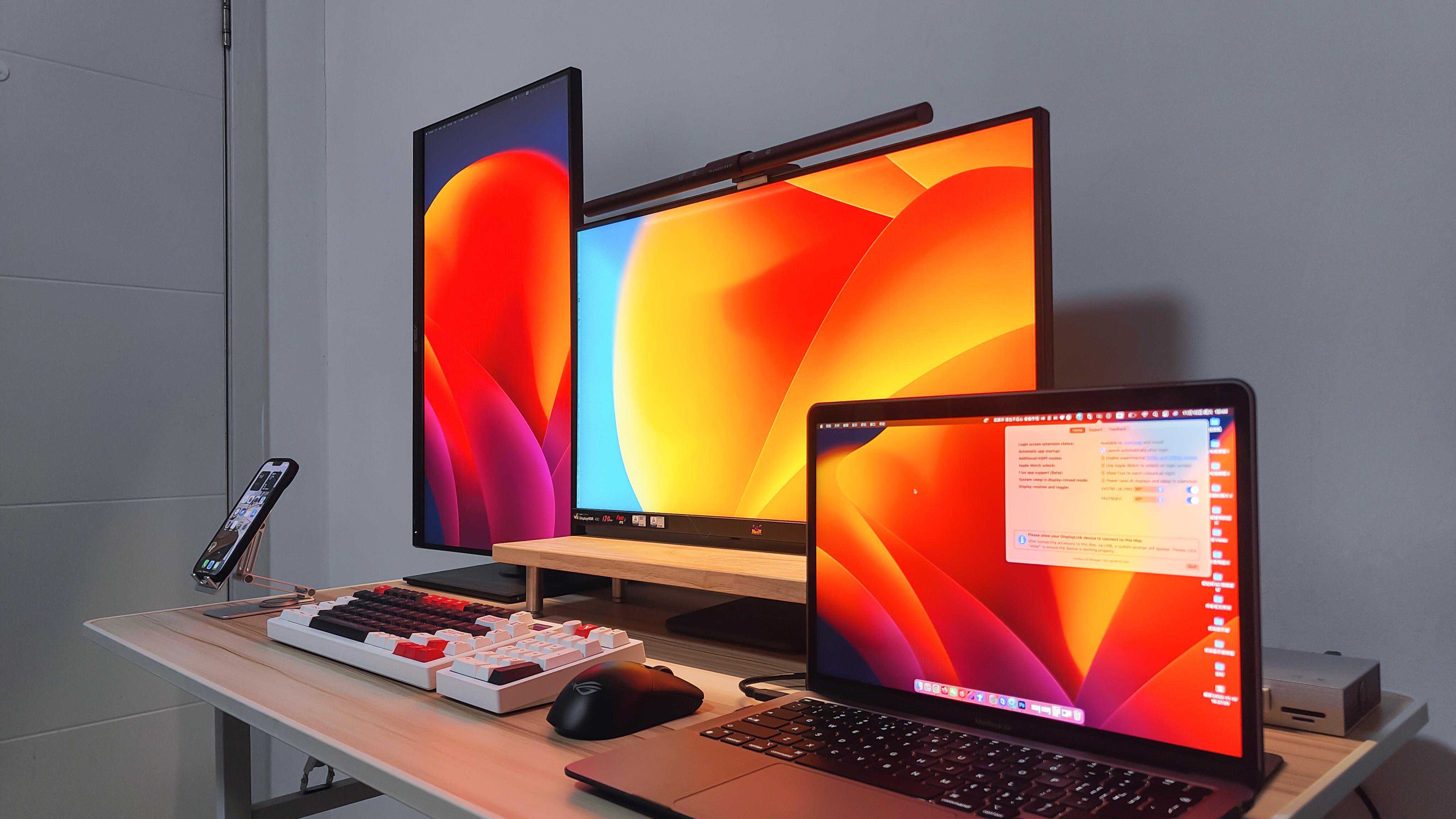 苹果Mac也能三屏异显丨奥睿科雷电拓展坞上手体验