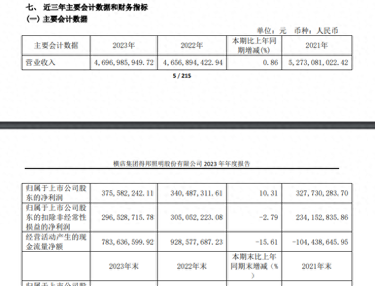 得邦照明通用照明业务营收下滑，继任总经理黄光华面临考验丨年报拆解