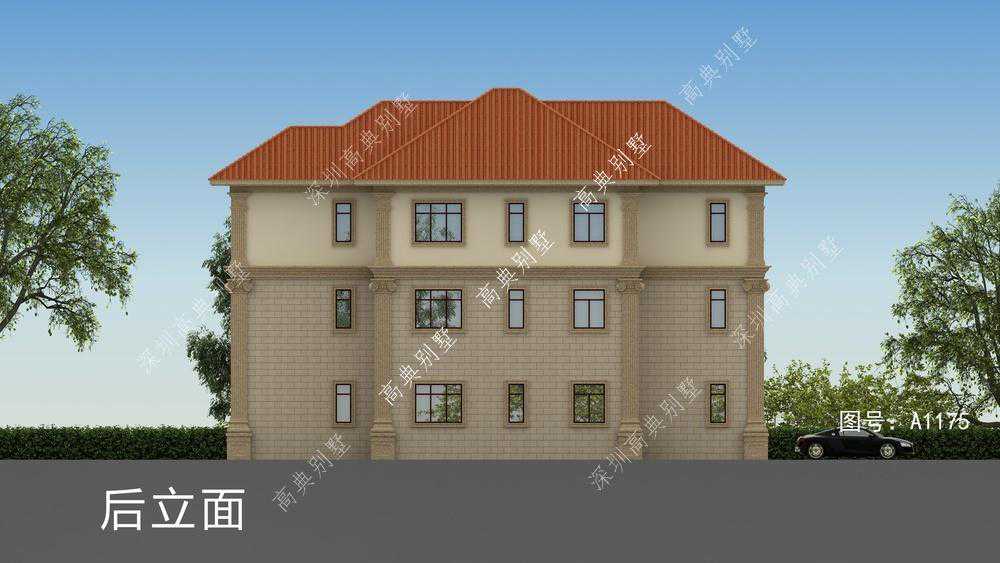 农村自建别墅效果图，农村建房可参考