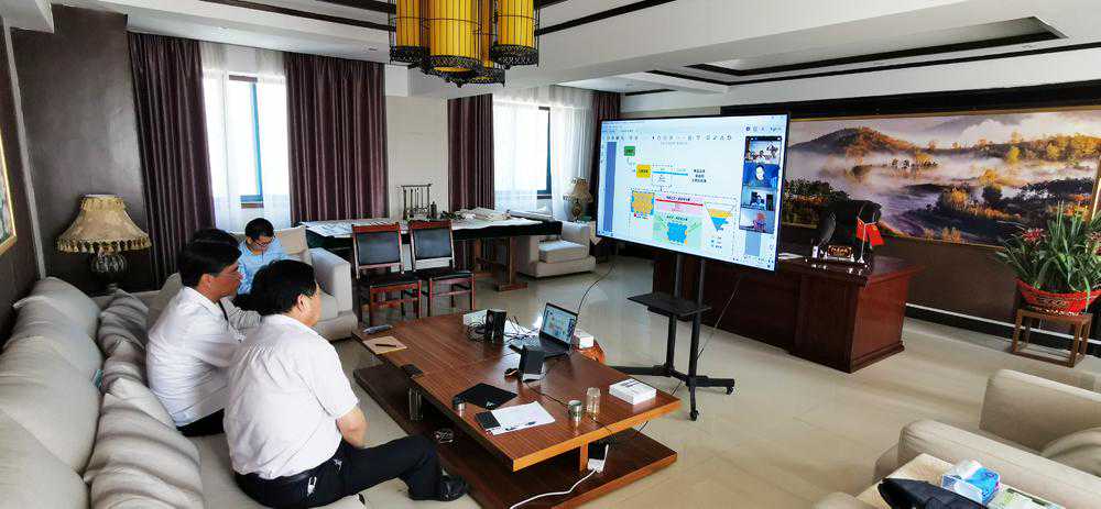 隔洋视频对话交流 “信墨”携手科技兴“油”