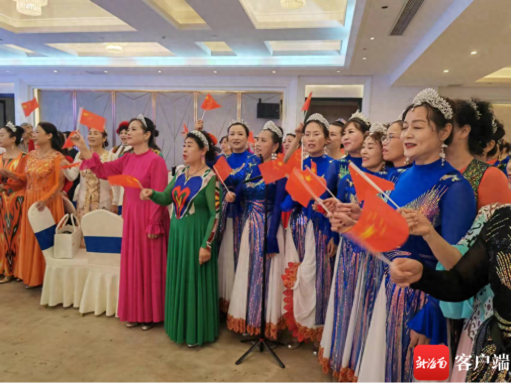 心连心文化艺术爱心联盟海南老城科技新城分会成立