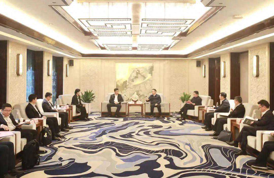 刘文华 蒋文定在浔会见华强方特文化科技集团董事长一行