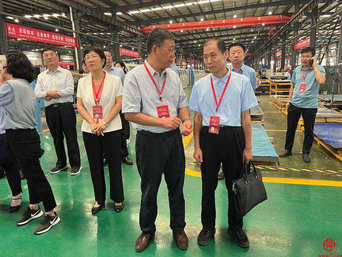 以科技创新引领企业高质量发展 “商量”调研组赴莱芜区开展现场商量