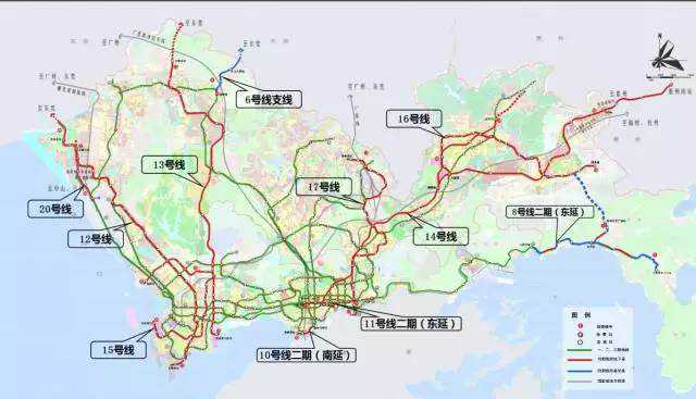 南山新增2条地铁线路！经过南油、蛇口、深圳湾口岸、 科技园、西丽……看看有没到你家？