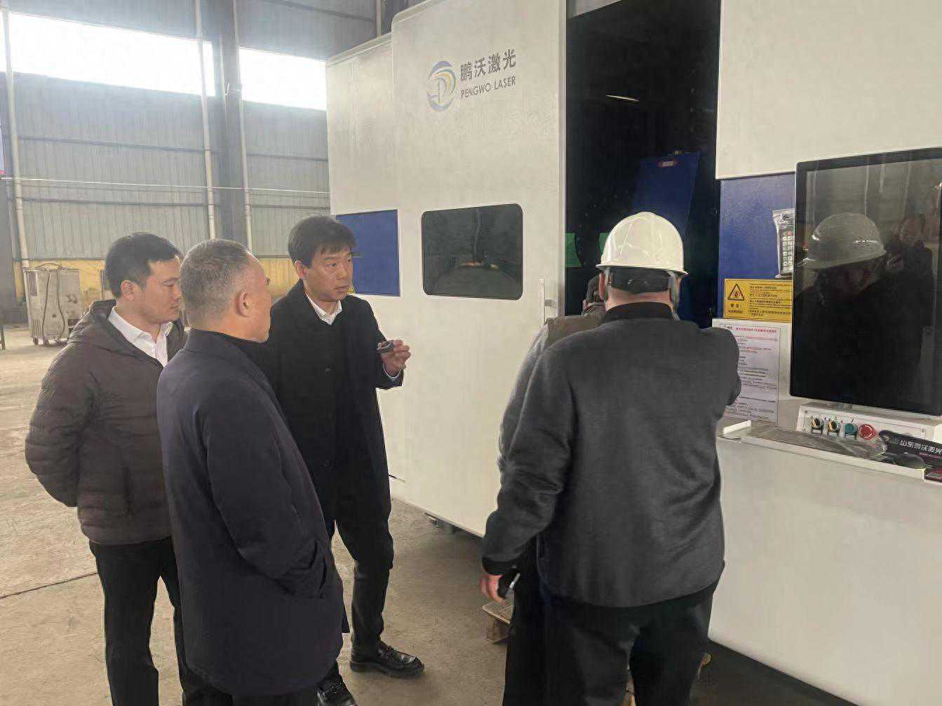 开拓更多场景 实现互利共赢 经开区开发集团赴河北曙安装备科技有限公司调研